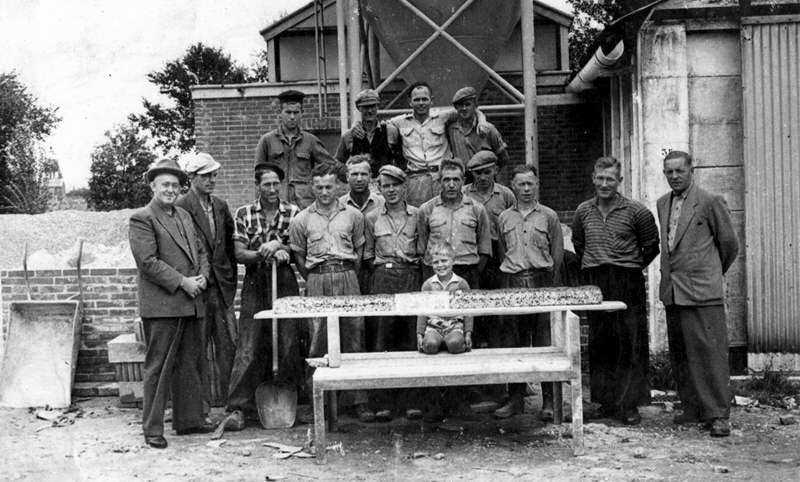 Betonindustrie personeel 1960-800 Betonindustrie personeel 1960-800