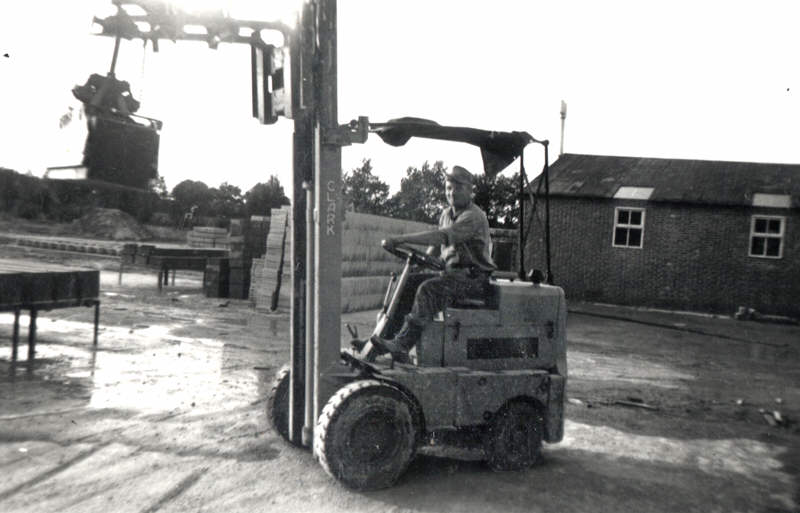 Sjirk Venema op de Clark_800 Sjirk Venema op de Clark_800