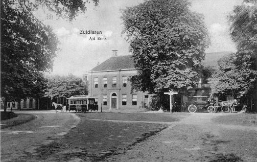 Zuidlaren brink  2 paardetrams